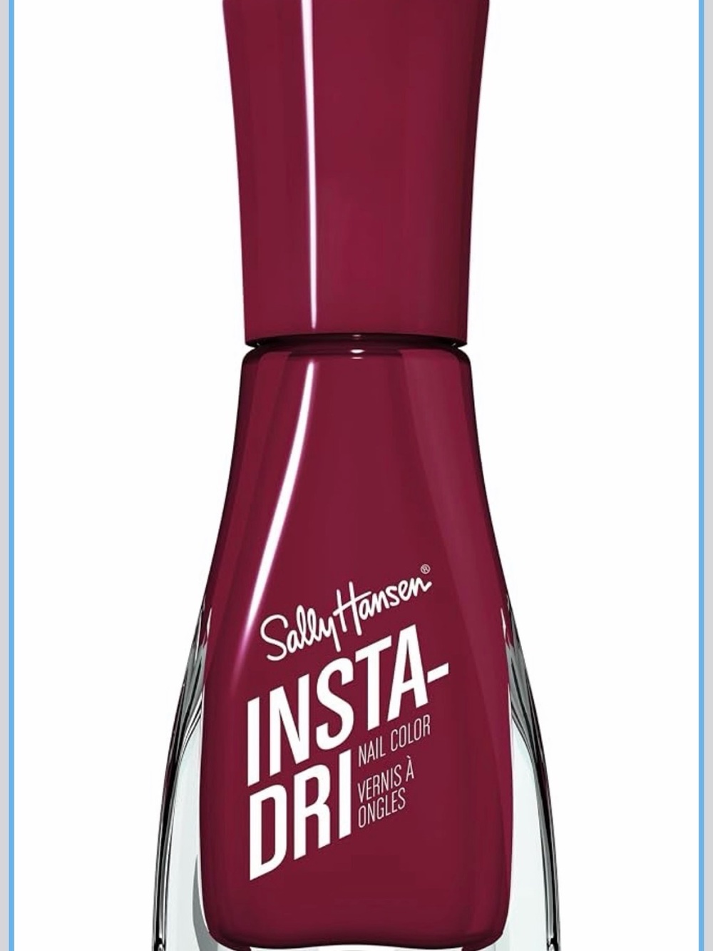 NWT Sally Hansen Insta-Dri Nail Polish - Just In Wine